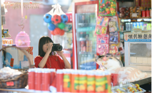 子女有个大胆的梦想